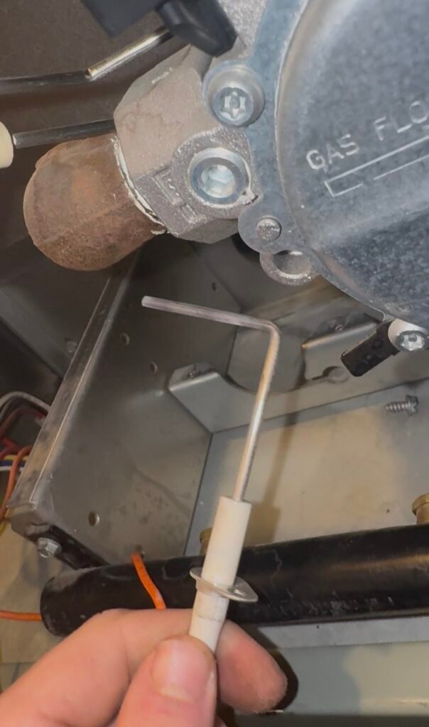 Dirty flame sensor furnace repair Tucson AZ