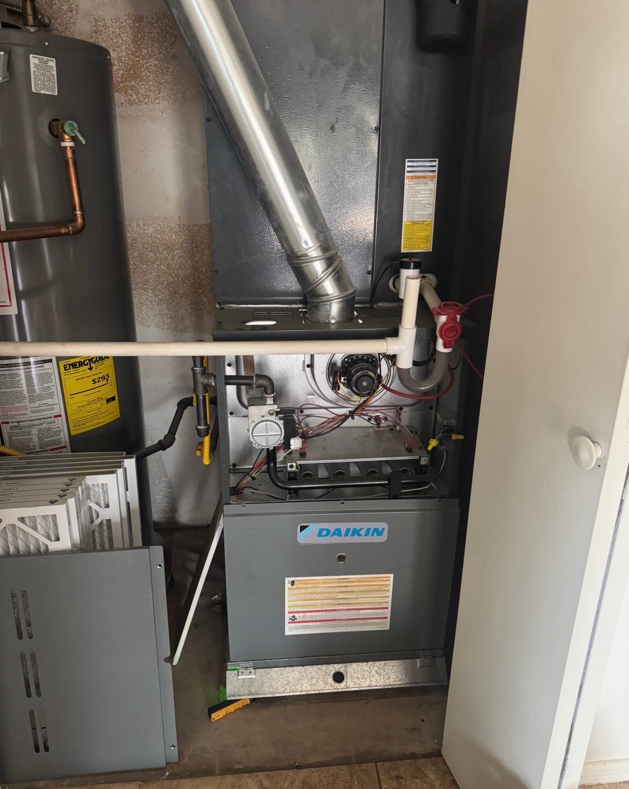 New furnace installed in a Tucson Estates, AZ home