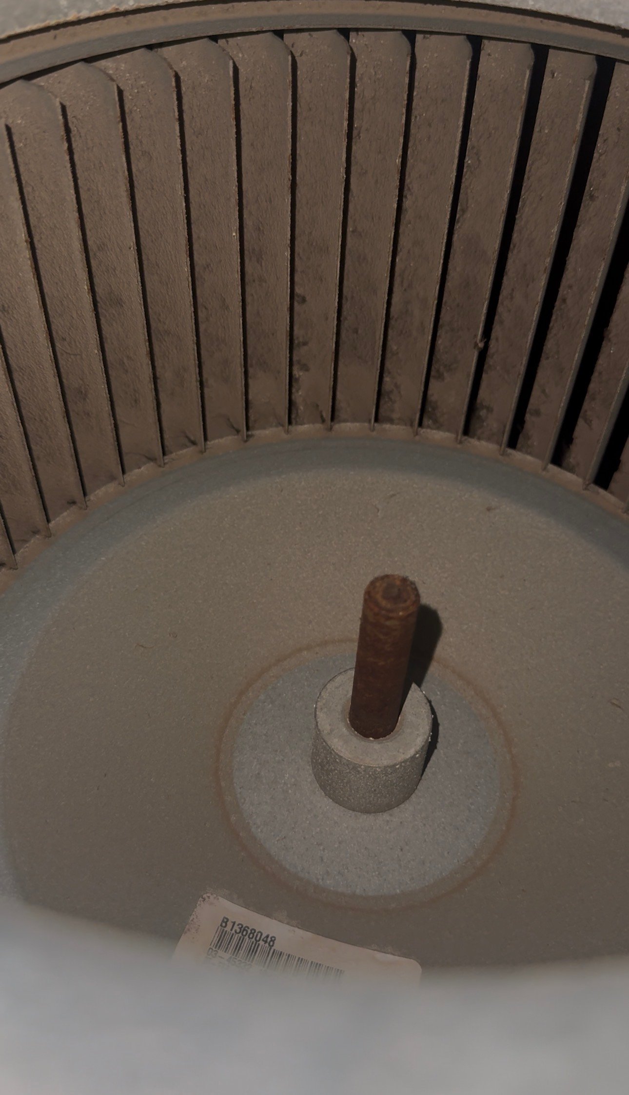 Dirty blower wheel causing reduced airflow in a Three Points home